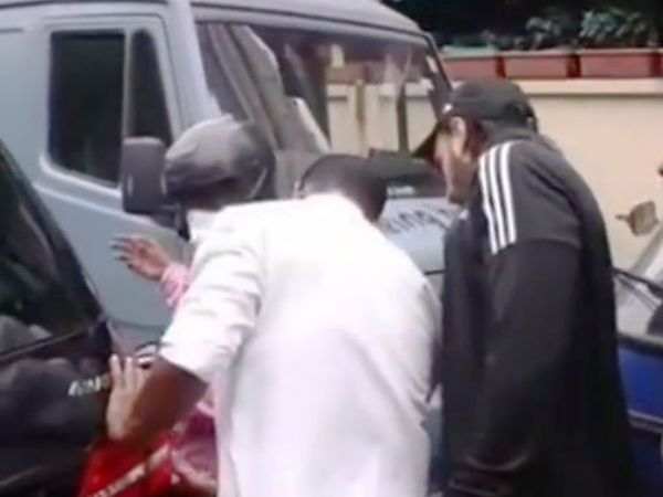 Ranveer Singh Car Minor accident in Mumbai Watch video